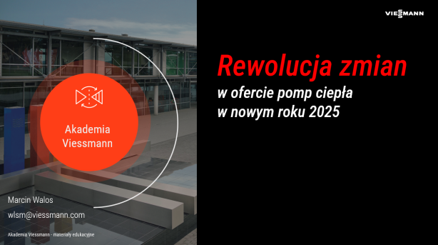 Rewolucja zmian w ofercie pomp ciepła typu split w nowym roku 2025